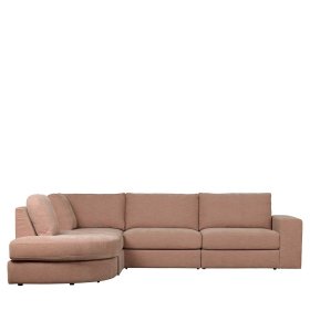 Moderne Modulsofa Element Couch Oktamian in Rosa Einsitzer – Ansicht 13