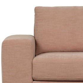 Modul Couch mit Armlehne links Oktamian in Rosa aus Webstoff – Ansicht 8