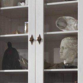 Vitrinenschrank Mures aus Kiefer teilmassiv – Ansicht 4
