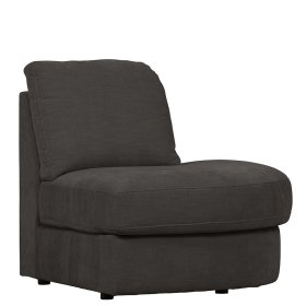 Modulsofa Abschluss Element rechts Trois in Anthrazit 93 cm breit – Ansicht 2