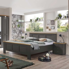140 cm Landhaus Bett Bien auch in Übergröße - Made in Germany – Ansicht 2