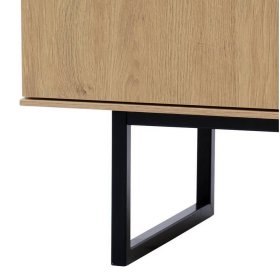 Schuhbank Carno 90 cm breit in Eiche Stone – Ansicht 4