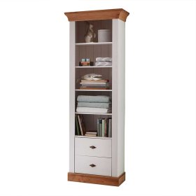 Babyzimmer Regal Constanta in Weiß aus Kiefer teilmassiv – Ansicht 1