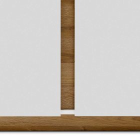 Sideboard Franvos im Skandi Design in Weiß und Wildeichefarben – Ansicht 6