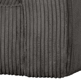 Armlehnen Polstersessel Pionzek in Dunkelgrau Breitcord modern – Ansicht 7