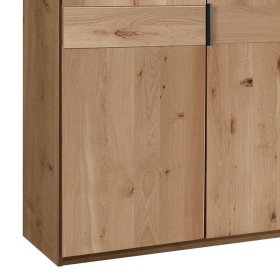 Premium Kleiderschrank Viramiru mit Spiegel Türen 393 cm breit – Ansicht 4