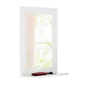 Wandspiegel mit Ablage Kernudra in Weiß 55x65x15 cm – Ansicht 2