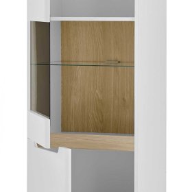 Vitrinenschrank Jasturian im Skandi Design 197 cm hoch – Ansicht 6