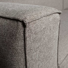 Ecksofa Caldron in Hellgrau Webstoff 305 cm breit – Ansicht 12