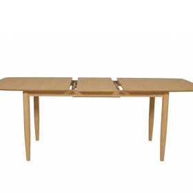 Ausziehtisch Julya mit Massivholzplatte im Skandi Design – Ansicht 3