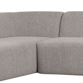 Offwhite Chenille Ecksofa Peggy 274 cm breit und 225 cm tief – Ansicht 9
