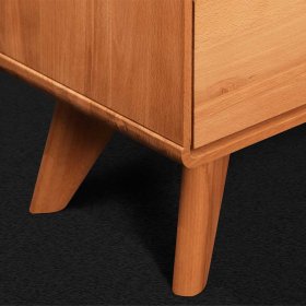 TV Tisch Stenov aus Kernbuche Massivholz 90 cm breit – Ansicht 4