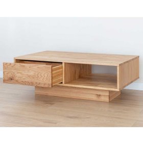 Wohnzimmer Tisch massiv Rusaly aus Wildeiche in modernem Design – Ansicht 3