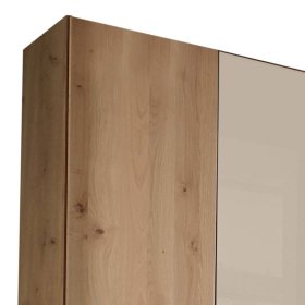 Schlafzimmerkleiderschrank Viramiru mit Drehtüren 393 cm breit – Ansicht 5