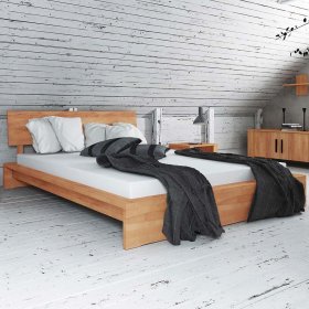 Massivholz Futonbett Moronia aus Kernbuche geölt – Ansicht 2