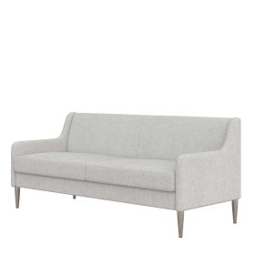 Sofa Nadiola mit drei Sitzplätzen und Vierfußgestell aus Metall – Ansicht 1