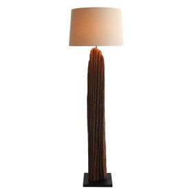 Treibholz Stehleuchte Parinola im Industry und Loft Stil 175 cm hoch – Ansicht 1