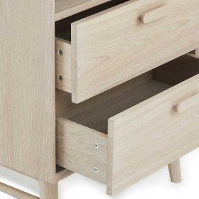 Buecherregal Vilrada mit zwei Schubladen echtholzfurniert – Ansicht 9