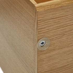 Stapelbare Regale Kuta in Eichefarben 101 cm breit (zweiteilig) – Ansicht 9