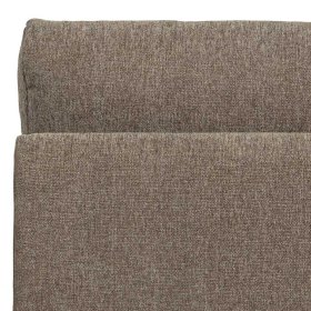 Modul Sofa Element Udjaca in Taupe mit Vierfußgestell aus Metall – Ansicht 9