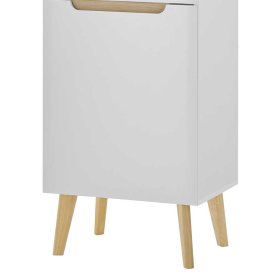 Vitrinenschrank Jasturian im Skandi Design 197 cm hoch – Ansicht 5
