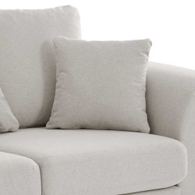 Couch in Beige Santjana mit Armlehnen in modernem Design – Ansicht 6