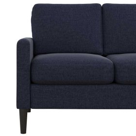 Dunkelblaues Sofa Helinde mit zwei Sitzplätzen 162 cm breit – Ansicht 6