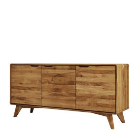 Türen Sideboard Vinial aus Wildeiche Massivholz modern – Ansicht 1