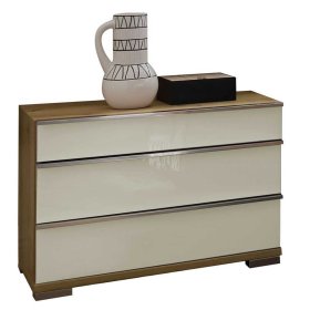 Komplettschlafzimmer Cnutria in Beige und Eiche Bianco (vierteilig) – Ansicht 8