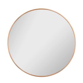 Dielenspiegel Fancey in Goldfarben und modernem Design – Ansicht 1
