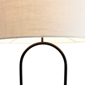 Stehleuchte Treibholz Metall Race im Skandi Design 155 cm hoch – Ansicht 5