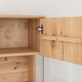 Vitrine Deruta mit LED Beleuchtung und Glastür – Ansicht 6