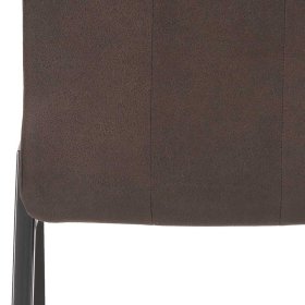 Polsterstuhl Set Canida in Anthrazit Microfaser mit 50 cm Sitzhöhe (2er Set) – Ansicht 7