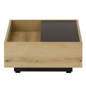 Couchtisch Badehma mit Staufach in quadratischer Form – Ansicht 5