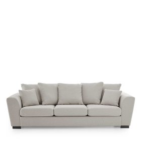 Couch in Beige Santjana mit Armlehnen in modernem Design – Ansicht 2