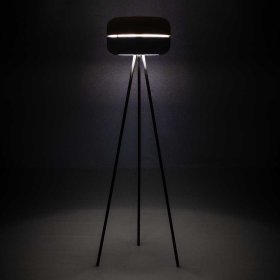 Metall Stehlampe Emricanno in Rosa und Grau im Skandi Design – Ansicht 3
