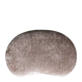 Sitzhocker Vasteca in organischer Form aus Chenillegewebe – Ansicht 5