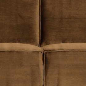 Samt Dreisitzer Sofa Bondi in Honigfarben 230 cm breit – Ansicht 7