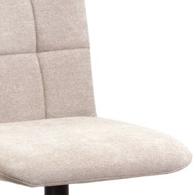 Esszimmerstuhl Rimmini in Beige mit aufwendigen Steppungen (2er Set) – Ansicht 4