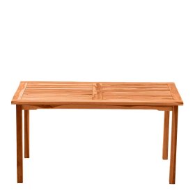 Gartensitzgruppe Spadarius aus Teak Massivholz mit zwei Bänken (fünfteilig) – Ansicht 3