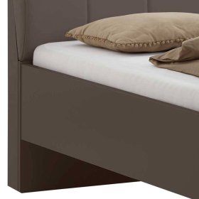 Doppelbett Boplaroma in Braun in modernem Design – Ansicht 6