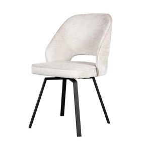Essstuhl Karontac im Skandi Design um 360 drehbar (2er Set) – Ansicht 1