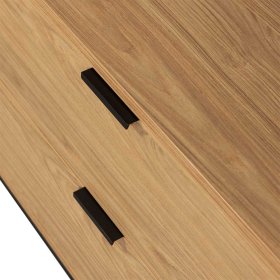 TV Board Ortava mit zwei Schubladen und einer Tür – Ansicht 6