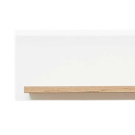 160 cm Wandboard modern Luzie in Weiß und Wildeichefarben – Ansicht 3