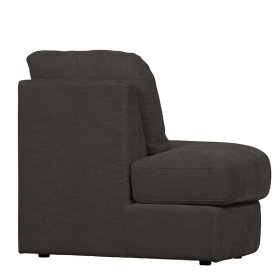 Modulsofa Abschluss Element links Trois in Anthrazit 93 cm breit – Ansicht 8