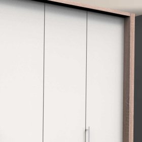 Gleittüren Kleiderschrank Lolyana in modernem Design mit vier Schubladen – Ansicht 5