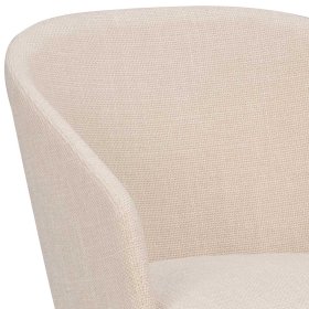 Polsterstuhlset Esszimmer Kulyna in Beige und Schwarz (2er Set) – Ansicht 7