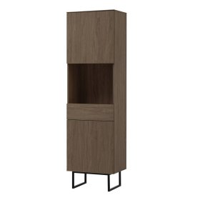 Vitrinenschrank Anuta 200 cm hoch in modernem Design – Ansicht 1