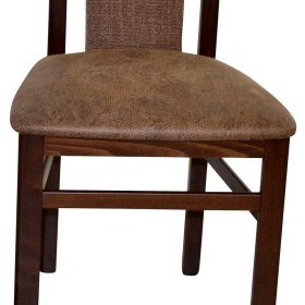 Klassische Stühle Sevilaca in Nussbaumfarben und Braun (2er Set) – Ansicht 6