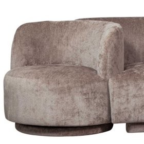 Modulsofa Vasteca aus Chenillegewebe mit vier Sitzplätzen (dreiteilig) – Ansicht 7